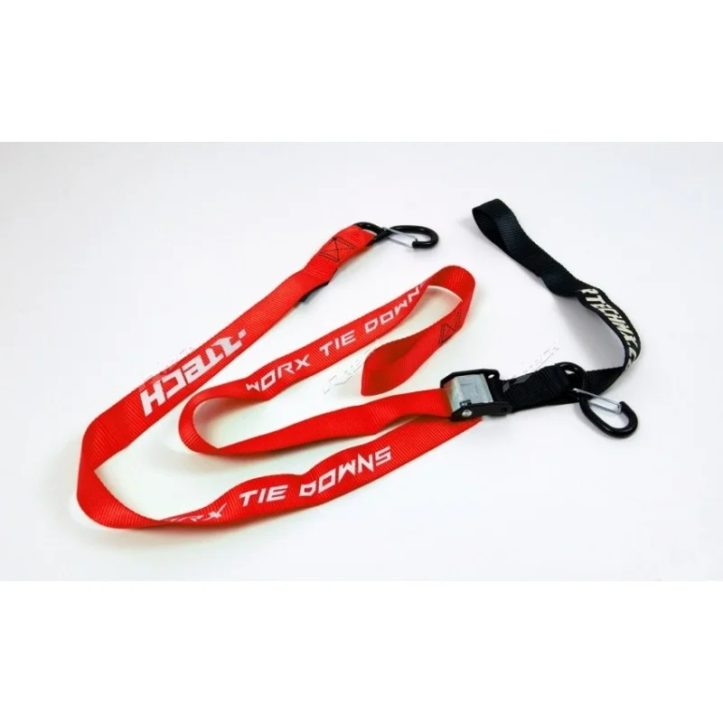 Tie Downs With Safety Lock Wide 38 MM Lenght 2MT Rtech 1600 Racetech  Motocross Zubehör-Ständer-Transport