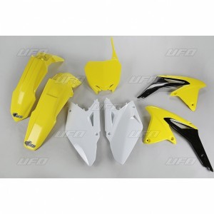 Kit plastiche motocross Ufo - Suzuki SUKIT410999