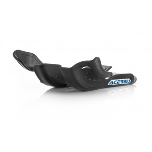 Skid plate Acerbis MX Style-YZ 250 05-19 black 0022400.090 Acerbis Sabots et protection radiateur