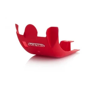 Skid plate Acerbis MX Style-CRF 450 17-019 red 0022656.110 Acerbis Motorschutzplatten-kuhlerschutz
