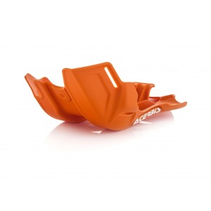 Skid plate Acerbis MX Style-SX 125 016-018 orange 0022319.011 Acerbis Sabots et protection radiateur