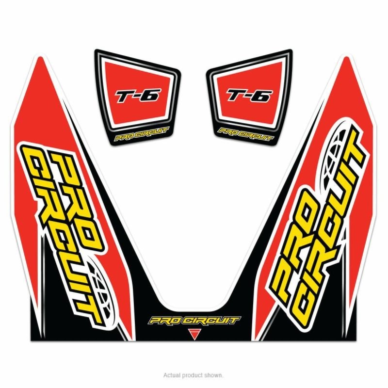 Exhaust Sticker Kit Ti-6 Pro Circuit DC14T6 Pro Circuit  Exhaust (Parts & Accessories)