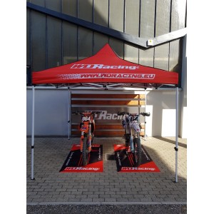 Factory Tent 3X3 WDracing GazeboWD3x3 WDracing-Victory Transport moto