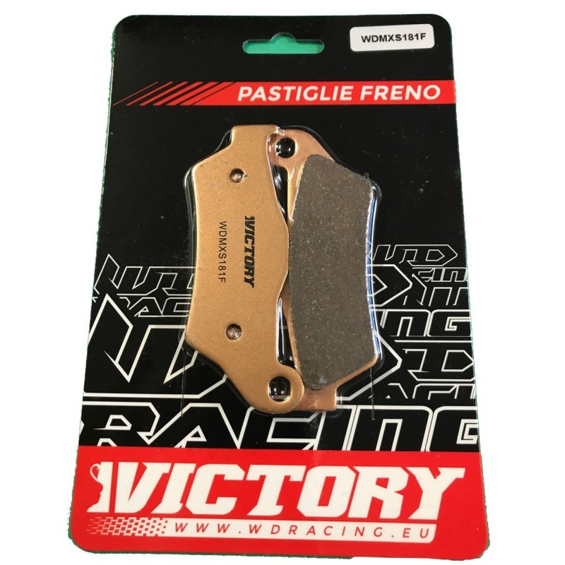 Brake pads WDracing VictoryMX front WDMXS181F WDracing-Victory  Plaquettes de frein and brake caliper