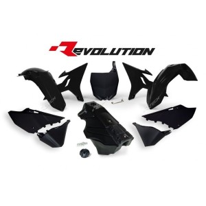 Kit plastiche YZ Revolution Racetech-nero R-KITYZ0-NR0-016