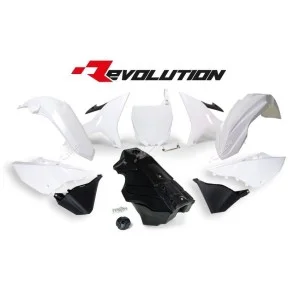 Body Kit YZ Revolution Rtech white R-KITYZ0-BN0-016 Rtech Plastic Kits