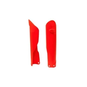 Fork protectors - Ktm orange fluo R-PSKTMAN0016 Rtech Separate plastic parts