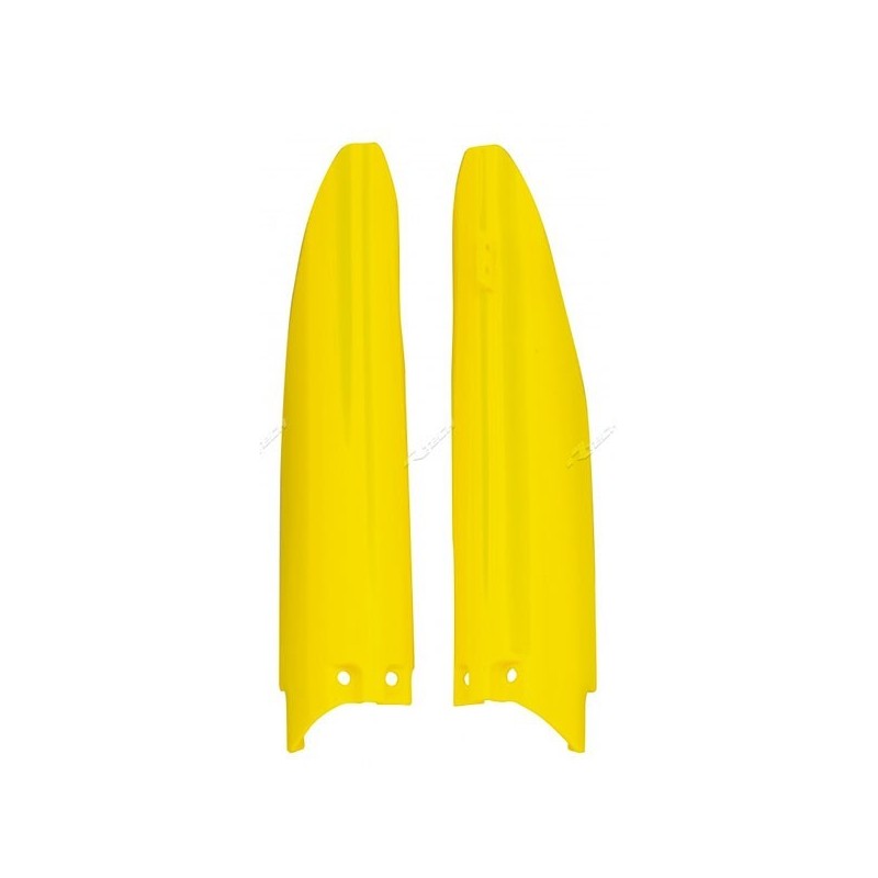 Fork protectors - RM 125-250 04-06 - RMZ 450 05-06 GIALLO R-PSRM0GI0004 Racetech Pieces plastiques au detail
