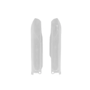 Fork protectors - KXF white R-PSKXFBN0016 Rtech Separate plastic parts