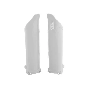 Fork protectors - KXF 250 09-16 - KXF 450 09-15 white R-PSKXFBN0009 Racetech Pieces plastiques au detail