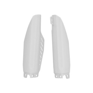 Fork protectors - CR85 03-07 - CRF150 07-19 white R-PSCRFBN0150 Racetech Einzelne plastikteile