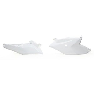 Side panels Rtech Ktm white R-FIKTMBN0185 Rtech Separate plastic parts