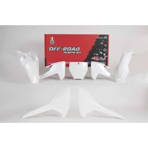Kit plastiche Rtech | Husqvarna TC 65 2017-2023 bianche R-KITHSQ-BN0-565