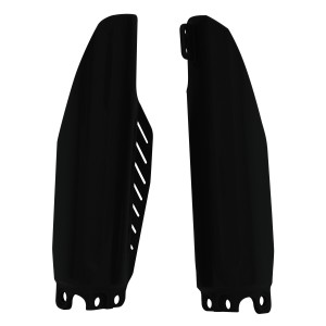 Fork protectors - CR85 03-07 - CRF150 07-19 black R-PSCRFNR0150 Racetech Einzelne plastikteile