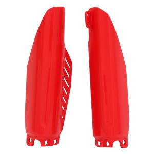 Fork protectors - CR85 03-07 - CRF150 07-19 red R-PSCRFRS0150 Racetech Einzelne plastikteile