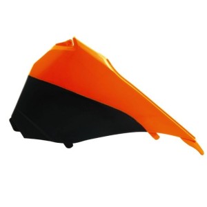Coperchio scatola filtro - SX-SXF tutti 013-015 Lato Sinistro - orange-black R-FIKTMARSX13 Ufo Einzelne plastikteile
