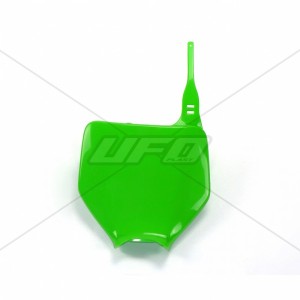 Front number plate Rtech Kawasaki Green KA03740026 Rtech Separate plastic parts