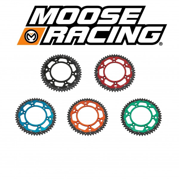 Rear sprocket Moose racing Dual material CORMOOSEACC-ALU Moose Racing Couronne