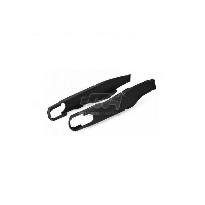 Protezione forcelloni Polisport black-Suzuki P8457100001 Polisport Motorschutzplatten-kuhlerschutz