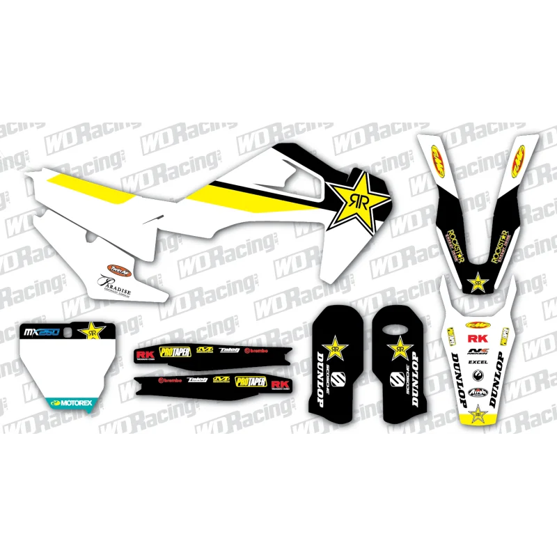 Graphics Kit Husqvarna FACTORY 2019 WDGHuFac19  HUSQVARNA