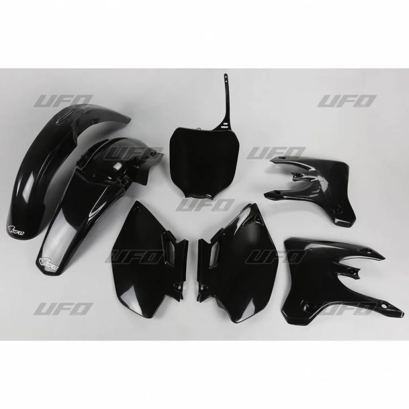 Kit plastiche motocross Ufo (5pz) Yamaha Nero YAKIT304001