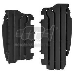RADIATOR GUARDS BLACK Polisport KXF P8456000001 Polisport Kuhler
