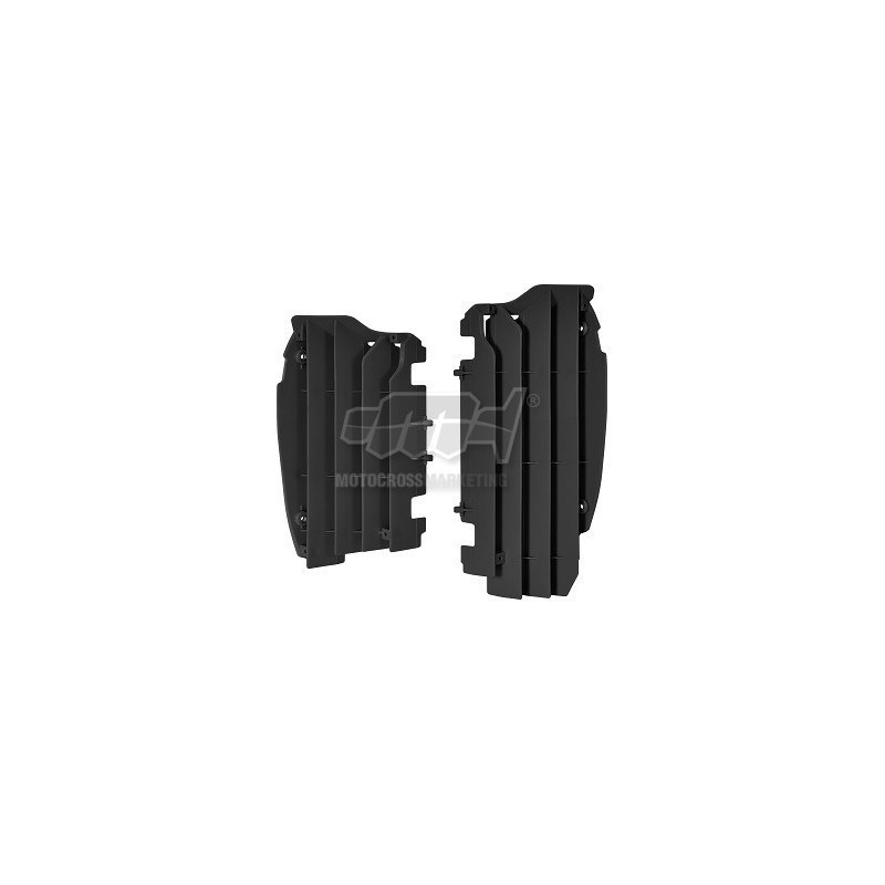 RADIATOR GUARDS BLACK Polisport KXF P8456000001 Polisport Kuhler
