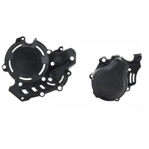 Kit X-Power Acerbis Protezione Motore KTM-Husqvarna black 23153090 Acerbis Skid plate-radiator guards