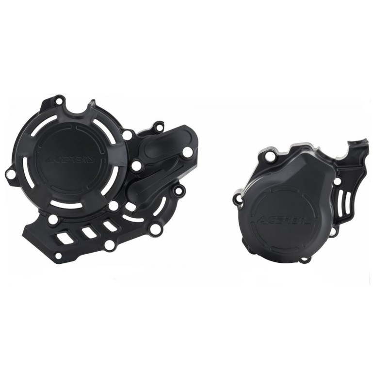 Kit X-Power Acerbis Protezione Motore KTM-Husqvarna black 23153090 Acerbis Skid plate-radiator guards