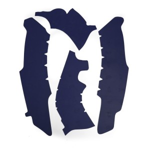 Protezioni Telaio in gomma adesiva Vibram M7340B Vibram Motorschutzplatten-kuhlerschutz