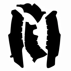 Protezioni Telaio in gomma adesiva Vibram M7340N