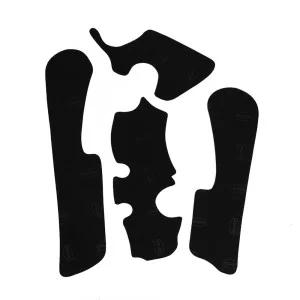 Protezioni Telaio in gomma adesiva Vibram M7335N Vibram Motorschutzplatten-kuhlerschutz