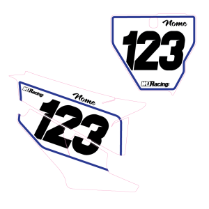 Husqvarna Basic Number Plates BASE-HUS  Husqvarna