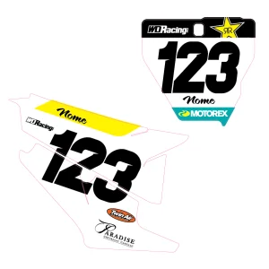 Husqvarna Factory Number Plates FACT-HUS  Husqvarna