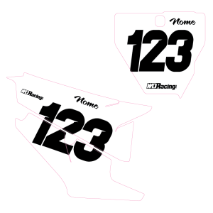 Husqvarna Solid Number Plates SOLID-HUS  Husqvarna