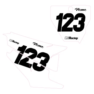 Husqvarna Solid Number Plates SOLID-HUS  Husqvarna