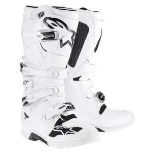 Boots Alpinestars Tech 7 White 2012014-20 Alpinestars Bottes cross