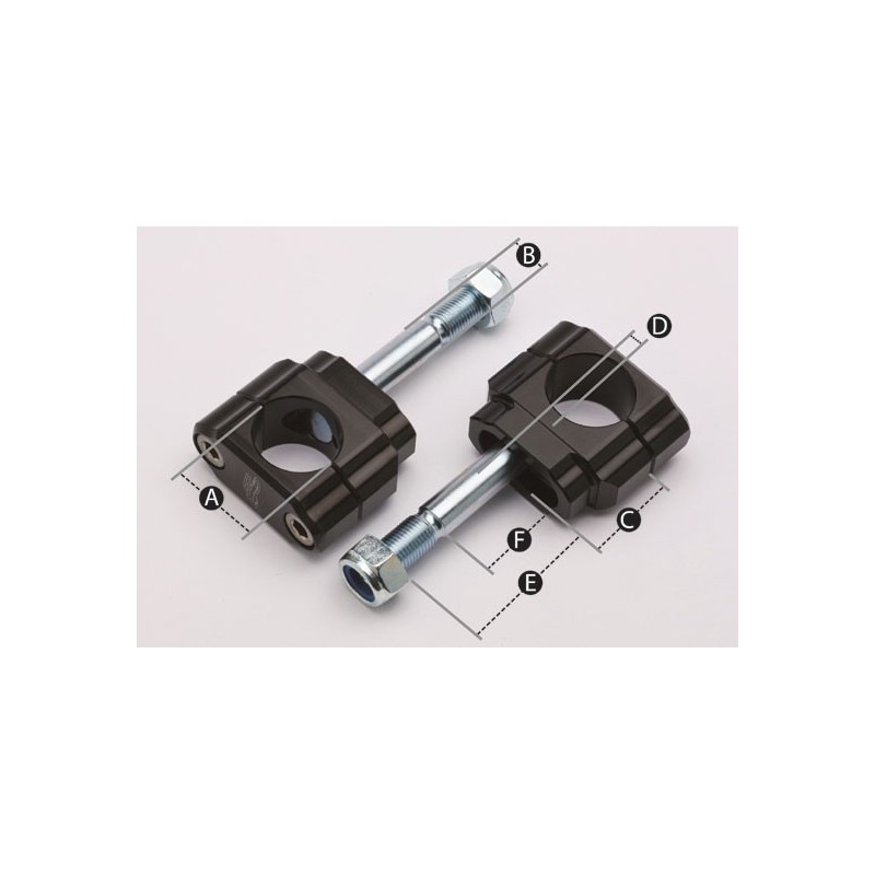 Handlebar clamps WDracing VictoryMX 28mm WD77 M12x77 WDracing-Victory Anbaukit & Riser