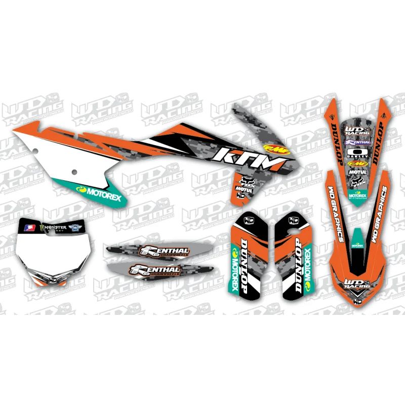 Graphics Kit KTM CAMO WDGCamoKtm  KTM
