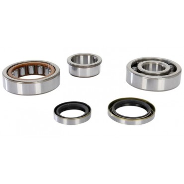 Crankshaft bearings kit with oil seals 2t - KTM SX 125 98-017 - EXC 125 01-017 09240363 Prox Dichtungen & Lager