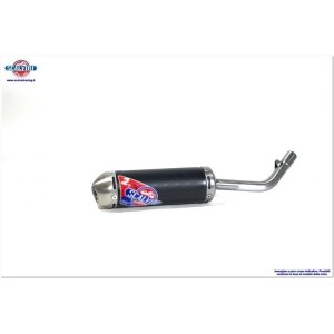 Silencer Scalvini alluminium inox black Ktm SX 85 18- 002.013123 Scalvini Auspuff