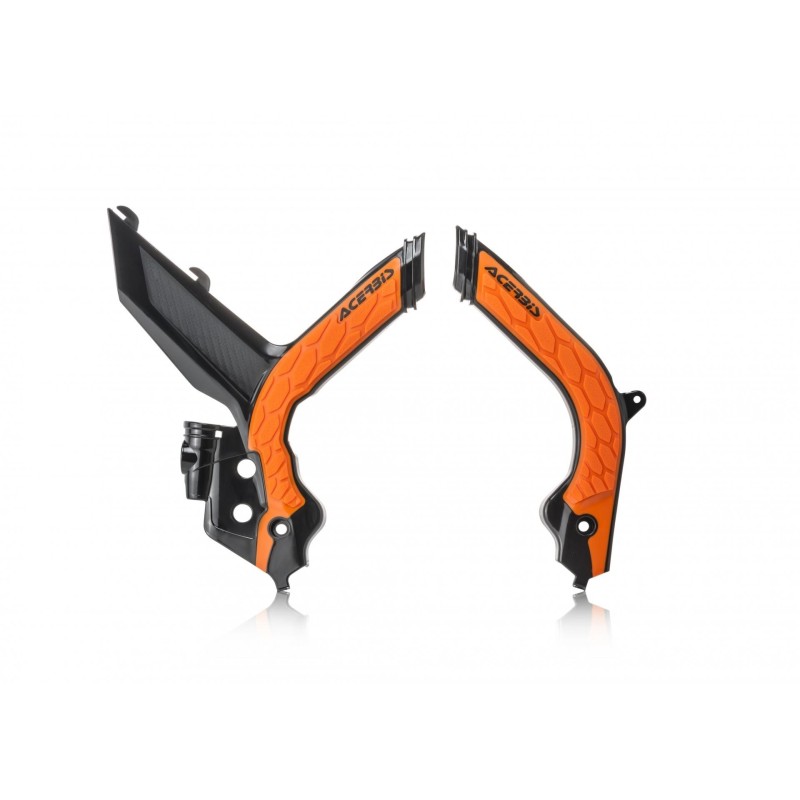 Protezioni telaio Acerbis X-Grip Ktm SX/SXF 2019 nero/orange 0023599.313 Acerbis Sabots et protection radiateur