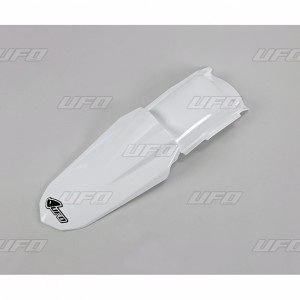 Rear fender HUSQVARNA CR-WR-SM-WRE 2 stroke TC-TE 4 stroke white HU03313041 Ufo Separate plastic parts