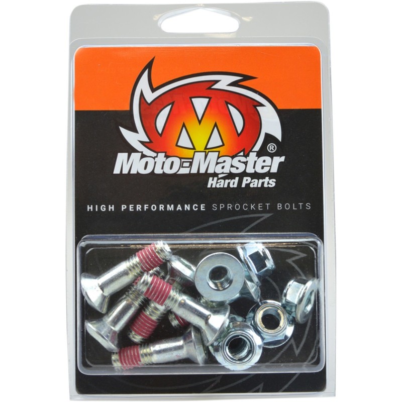 Sprocket Bolts M8 6PK 2401107 MotoMaster Rear sprocket bolts