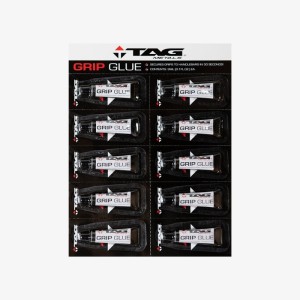 Tag grip glue tube - 10 pack TGG-200 TAG Metals  Poignées en caoutchouc