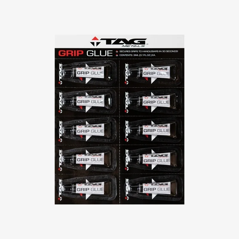 Tag grip glue tube - 10 pack TGG-200 TAG Metals Lenkergriffe