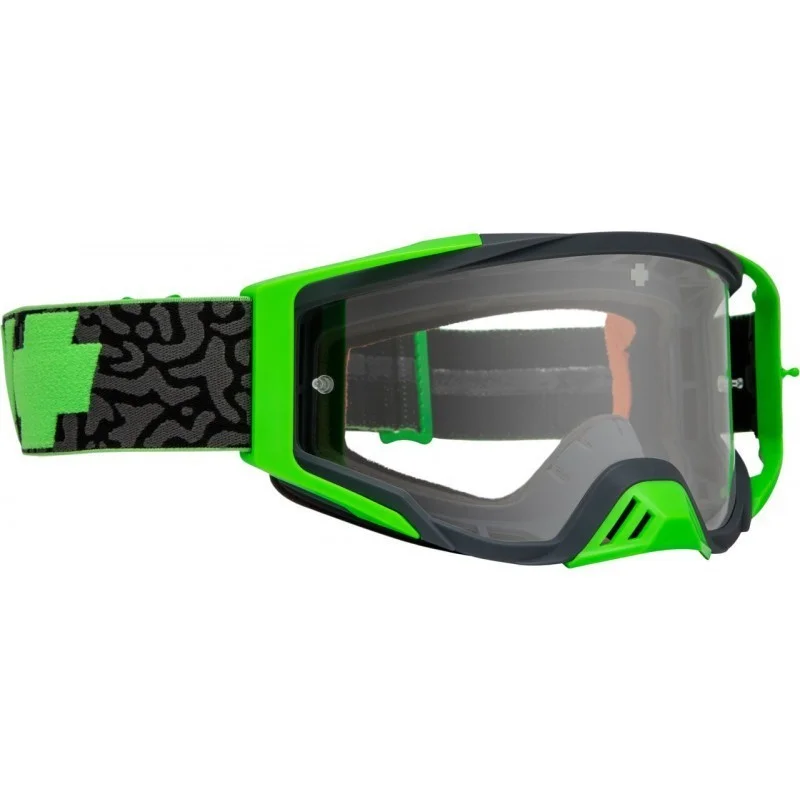 Maschera Spy Fundation Maze Green lente HD trasparente 323506014096 Spy Brillen