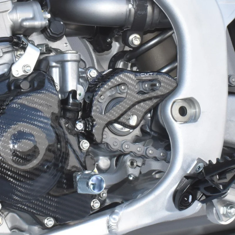 Carbon front sprocket cover CMT 000174 CMT Pieces-carbone