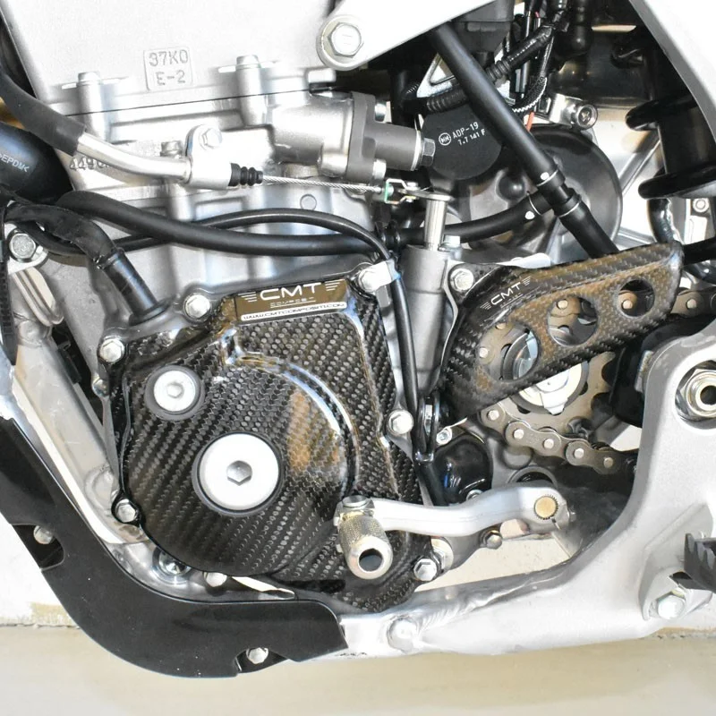 Carbon front sprocket cover CMT 000206 CMT Pieces-carbone