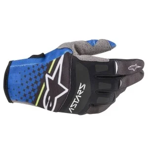 Gloves Alpinestars Techstar dark blue black 35610207109 Alpinestars motocross-handschuhe